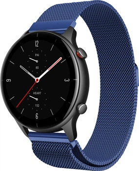 Ремешок Миланская Петля Milano Amazfit GTR 2e Blue (20740)