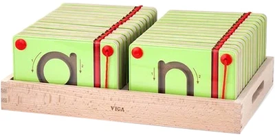 Обучающий набор Viga Toys Учимся писать Английские строчные буквы (50338)