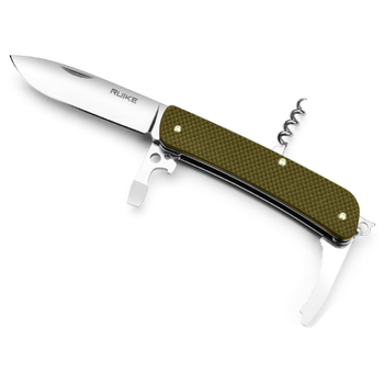 Многофункциональный нож с дополнительными инструментами Ruike L21-G для отдыха и туризма