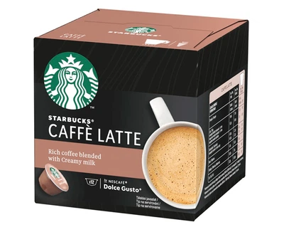 Кофе в капсулах Starbucks Dolce Gusto Caffe Latte - 12 шт
