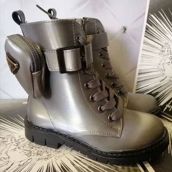 Ботинки для девочки Weestep 761655850 ТН серые р.32-21 см