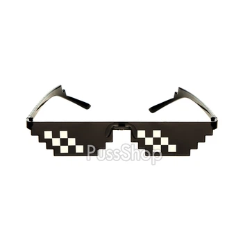 Очки Майнкрафт пиксельные Deal With it Minecraft 16 см (6384)