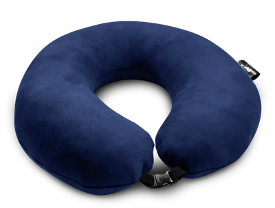 Подушка Coverbag для подорожей синя