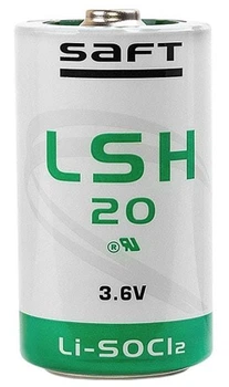 Батарейка литиевая SAFT LSH20, R20/D, 3.6V, LiSOCl2