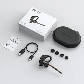 Гарнитура New Bee M50 Голосовое управление Bluetooth 5.2
