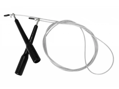 Скакалка TITLE Pro Cable Speed Rope 2,45 м (8') чорний (4146)