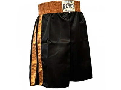 Боксерські труси CLETO REYES Classic M чорний/золотий (3165)