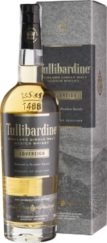 Виски Tullibardine Sovereign 0.7 л 43% в подарочной коробке (5060074861247)