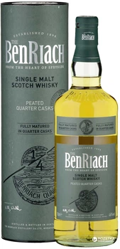 Виски BenRiach Peated Quarter Casks 0.7 л 46% в тубусе (5060399682619)