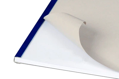 Термообложка отрывная Peleman Spine Cover, A4, 80 темно-синяя (000014531)