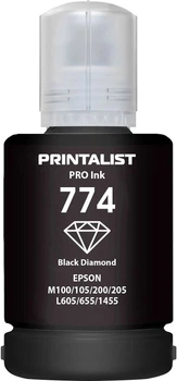 Чорнило Printalist 774 для Epson M100/M200 140 мл Black (PL774BP)