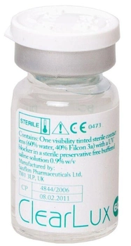 Контактные линзы Sauflon Clearlux 60 UV (Упаковка 1 шт) -3.5