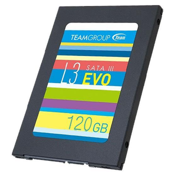Твердотельный накопитель SSD Team 120 GB L3 EVO 2,5" SATA III TLC (T253LE120GTC101) для ПК и ноутбука (K/OPT2-952-2025)