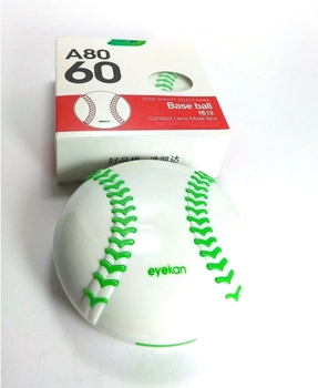 Дорожный набор для контактных линз Eyekan BaseBall A8060 зеленый