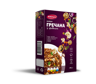 Каша гречневая с грибами Жменька 200 г