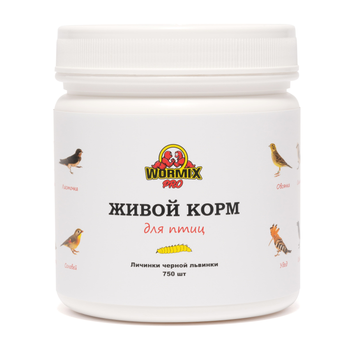 Живой корм для стрижей - Чёрная львинка 750+ шт. Ладья-2