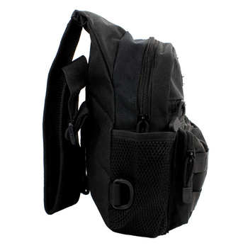 Рюкзак тактичний на одне плече AOKALI Outdoor A14 2L Black (K/OPT2-5368-16908)