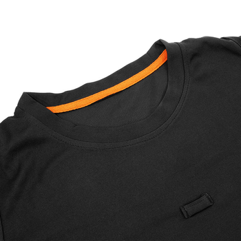 Тактична футболка-поло Lesko A825 Black розмір S з коротким рукавом для чоловіків (K/OPT2-4852-15840)