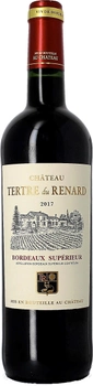 Вино Château Tertre Du Renard 2017 (AOP Bordeaux Superieur) красное сухое DOCG 0.75 л 13.5% (3760086884020_3760086883108)