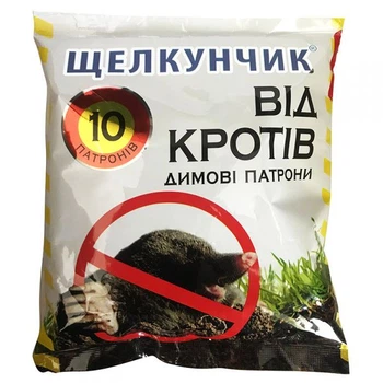 Шашки для отпугивания кротов "Щелкунчик", 10 патронов