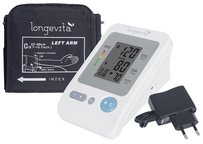 Автоматичний вимірювач тиску Longevita BP-1304 (манжета на плечі) (5895837)