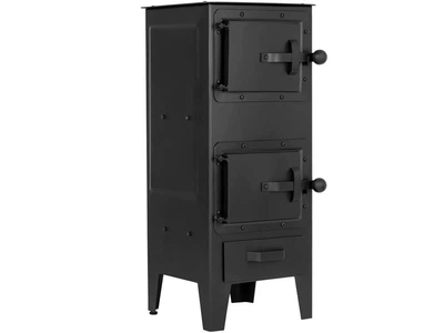 Печь на дровах прямоугольная с конфоркой 6 кВт Ackerman w4 PW4 300 х 700 х 350 мм