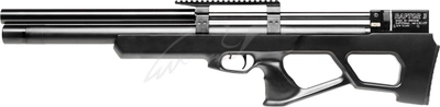 Гвинтівка пневматична Raptor 3 Long HP PCP кал 4,5 мм Чорна чохол в комплекті