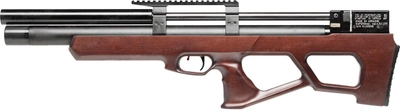 Гвинтівка пневматична Raptor 3 Standart Plus PCP кал 4,5 мм + чохол Коричнева