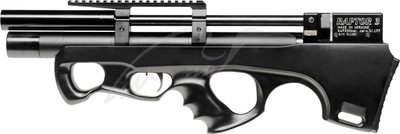 Гвинтівка пневматична Raptor 3 Compact HP PCP кал 4,5 мм Чорна