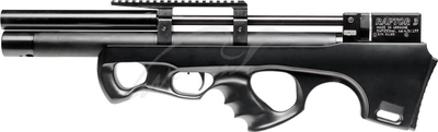 Гвинтівка пневматична Raptor 3 Compact Plus HP PCP кал 4,5 мм Чорна чохол в комплекті