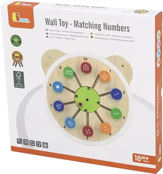 Tablica manipulacyjna Viga Toys Proste liczenie (6971608445545)