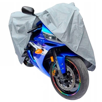 Чохол для велосипеда та накидка-тент для мотоцикла Motocicleta cubierta QW 015, Сірий, нар. L (1008726-Silver)