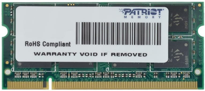 Patriot Память для ноутбука DDR2 800 2GB SO-DIMM