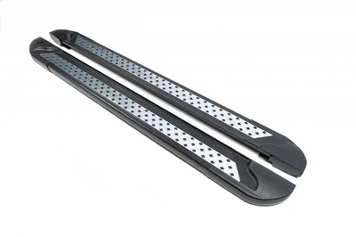 Бокові пороги New Vision Black (2 шт., алюміній) для Jeep Grand Cherokee WK2 2010-2021 рр