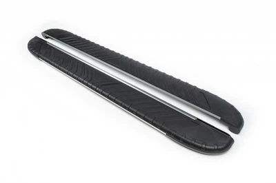 Бокові пороги Bosphorus Grey (2 шт., алюміній) для Jeep Grand Cherokee WK 2004-2010 рр