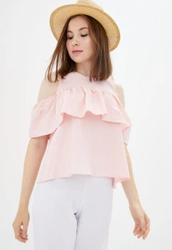 Женская блузка Подіум Gabriella 20081-ROSE S Розовый