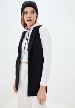 Женская безрукавка из кашемира Подіум Peeta 25235-BLACK L Черный