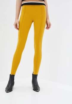 Женские трикотажные леггинсы Подіум Ckey 27554-MUSTARD S Горчичный