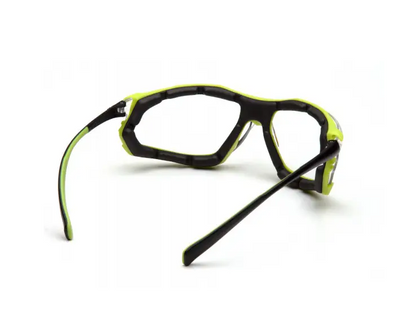 Защитные очки с уплотнителем Pyramex Proximity Lime Frame (clear) (PMX) (2ПРОК-Л10)