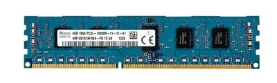 Серверна оперативна пам'ять Hynix 4GB DDR3 1Rx8 PC3L-12800R (HMT451R7AFR8A-PB) Б/У