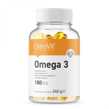 Омега Ostrovit Omega 3 180 капс Без вкуса (2072f51)