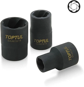 Головка для поврежденных гаек Toptul 1/2" 22 мм (BAAK1622)