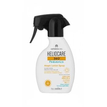Солнцезащитный детский лосьон-спрей SPF 50 Cantabria Labs Heliocare 360 для атопической кожи 250 мл.
