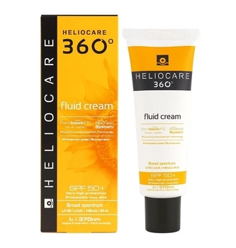 Солнцезащитный крем-флюид SPF 50 для всех типов кожи Cantabria Labs Heliocare 360 50 мл.