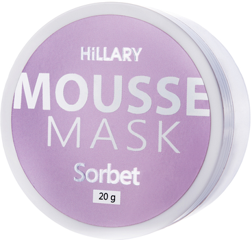 Мусс-маска для лица Hillary Mousse Mask Sorbet смягчающая 20 г (2314800000138/4823116601987)