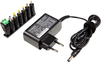 Универсальный блок питания PowerPlant Q36 220V, 30W 12V 2.5A