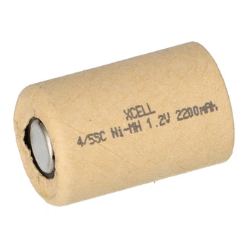 Акумулятор технічний X-Cell 4/5SC, NiMh, 2200mAh, flat top, paper