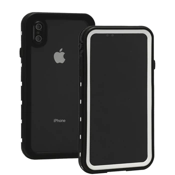 Чехол Waterproof TPU Case для iPhone X / XS Белый