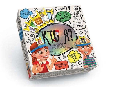 Настольная игра Danko toys Кто я? (малая) (рус.) (HIM-02-01)