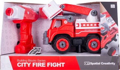 Конструктор DIY Spatial Creativity Пожарный кран с электродвигателем LM8034-DZ-1 (TOYSCJ-1365105)